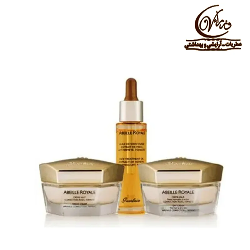 ست  مراقبت از صورت 3 در 1 گرلن    GUERLAINAbeille Royale 3 in 1 facial care set