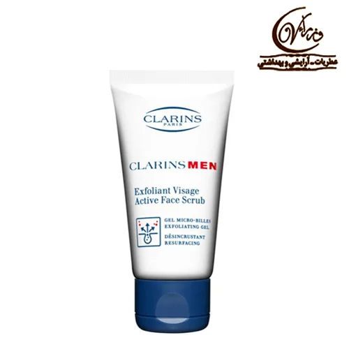 اسکراب پاک کننده صورت مردانه کلارنس اکتیو   ClarinsMen Active Face Scrub