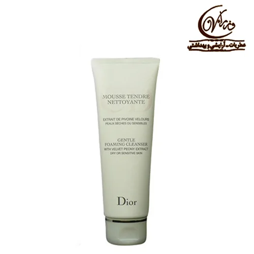 فوم پاک کننده ملایم دیور  Dior PS mousse tendre nettoyante 125 ml