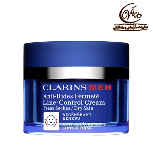 کرم کنترل کننده خطوط  مخصوص پوست خشک آقایان کلارنس   CLARINS MEN LINE CONTROL CREAM DRY SKIN