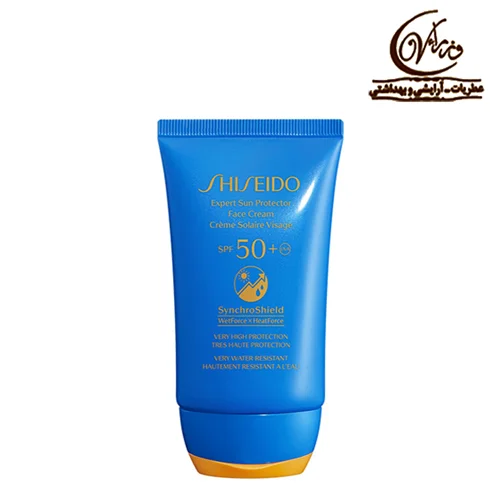 لوسیون ضد آفتاب صورت SPF50+ شیسیدو    SHISEIDO Crème Solaire Visage SPF50+